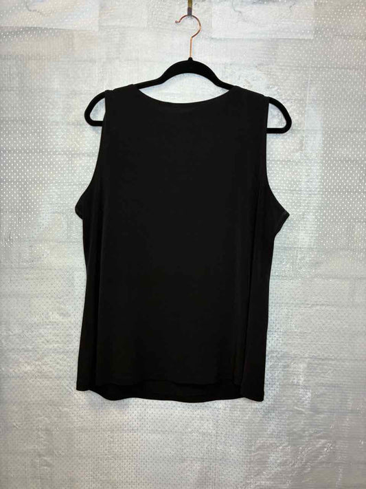 Susan Graver Black Tank Size Large