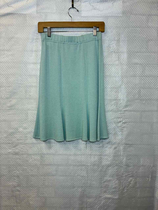 St John Powder Blue Skirt Size 2