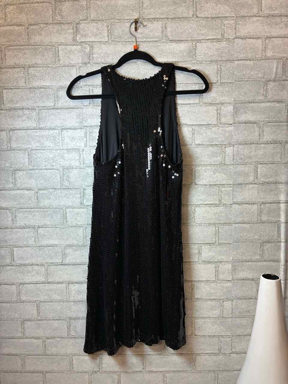 Size L Michel U.S.A Black Dress