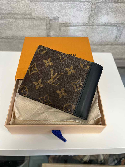 Louis Vuitton Multiple Brown and Black Monogram Macassar Canvas Wallet