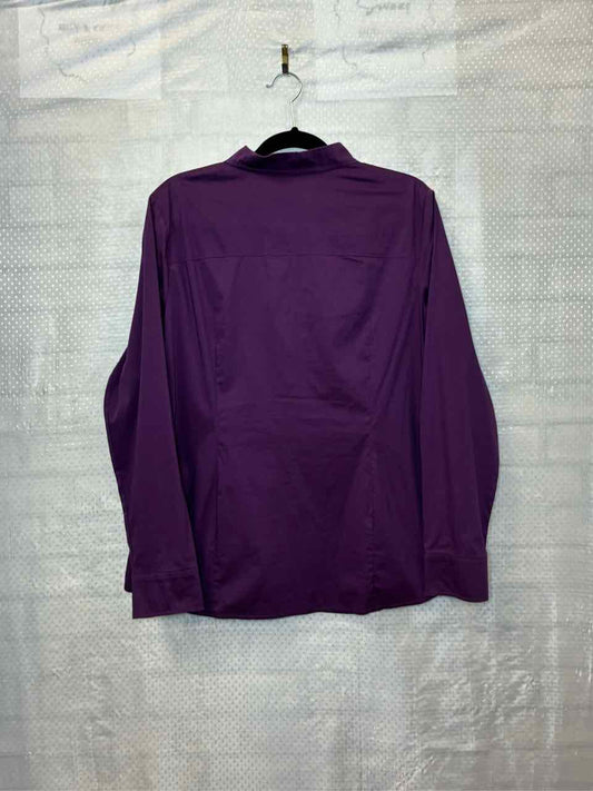 Escada Plum Blouse size 44