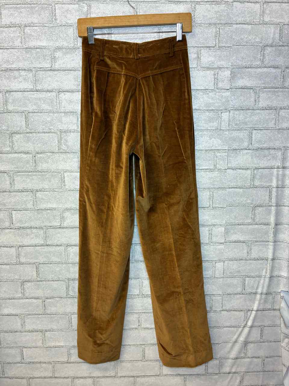 Finity Size 8 Brown Velvet Set Jacket and Pants