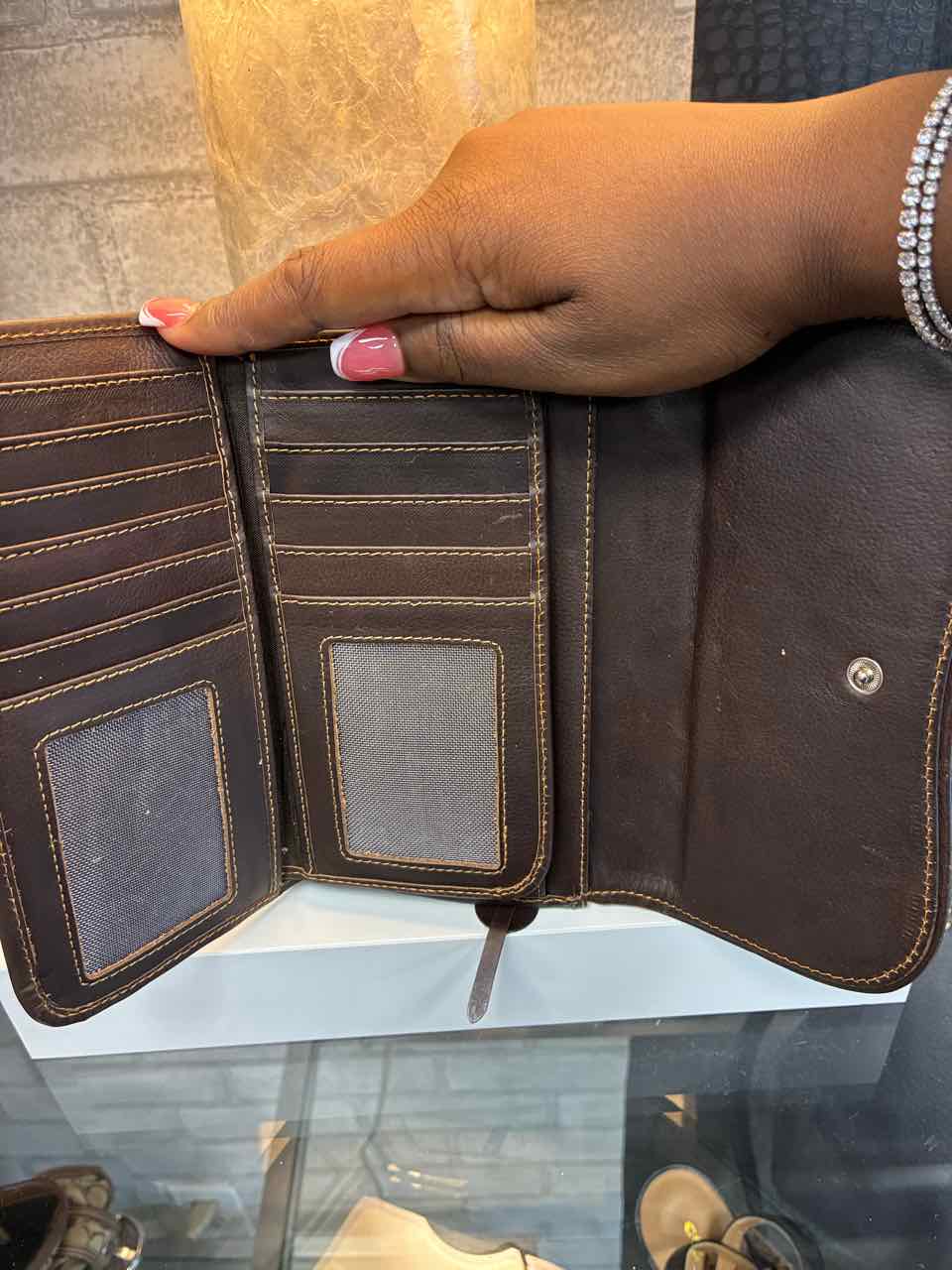 Mola Female Brown Wallet