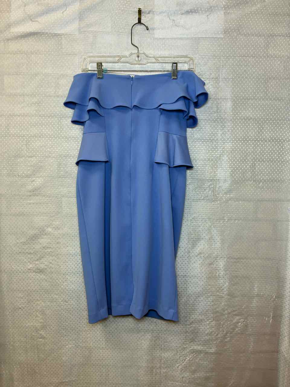 Alexa Admor Lia Ruffle Strapless Sheath Dress Size 6