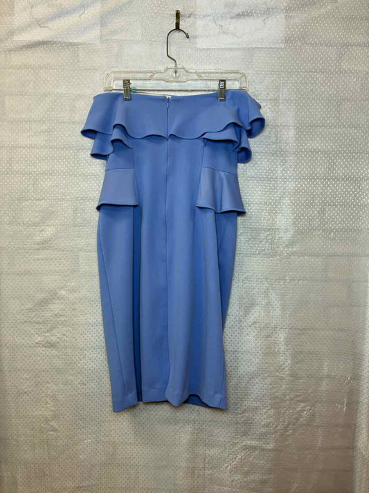 Alexa Admor Lia Ruffle Strapless Sheath Dress Size 6