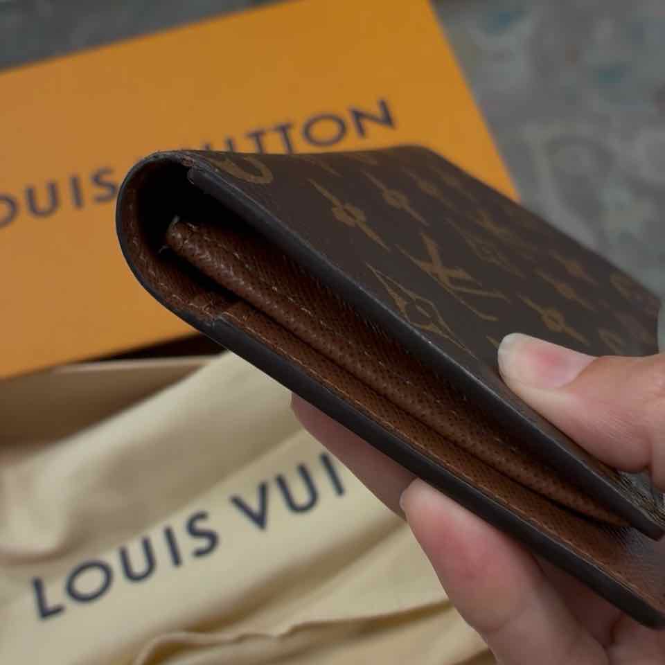 Louis Vuitton Brown Monogram Brazza Wallet