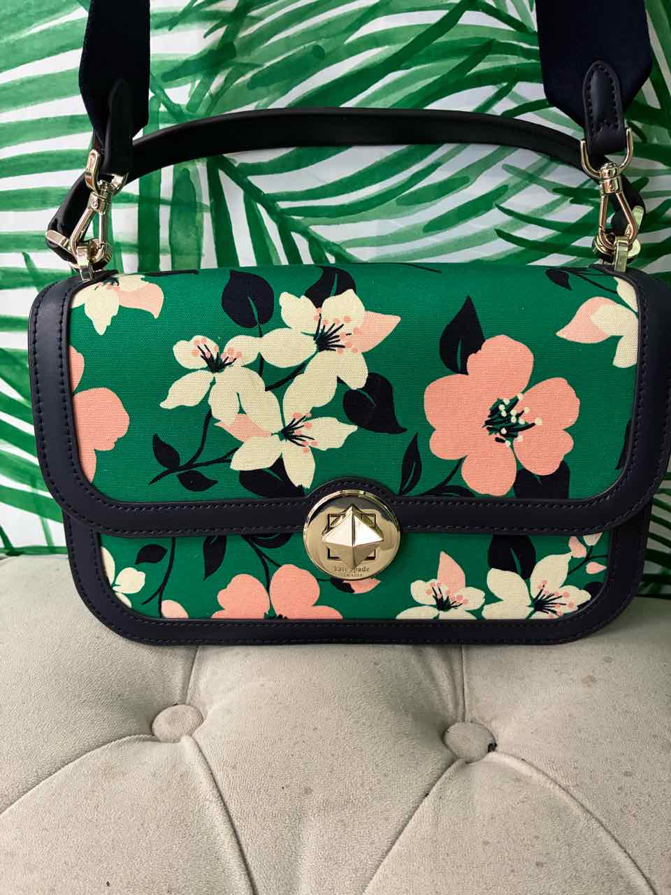 Kate Spade Green New York Audrey Flap Crossbody