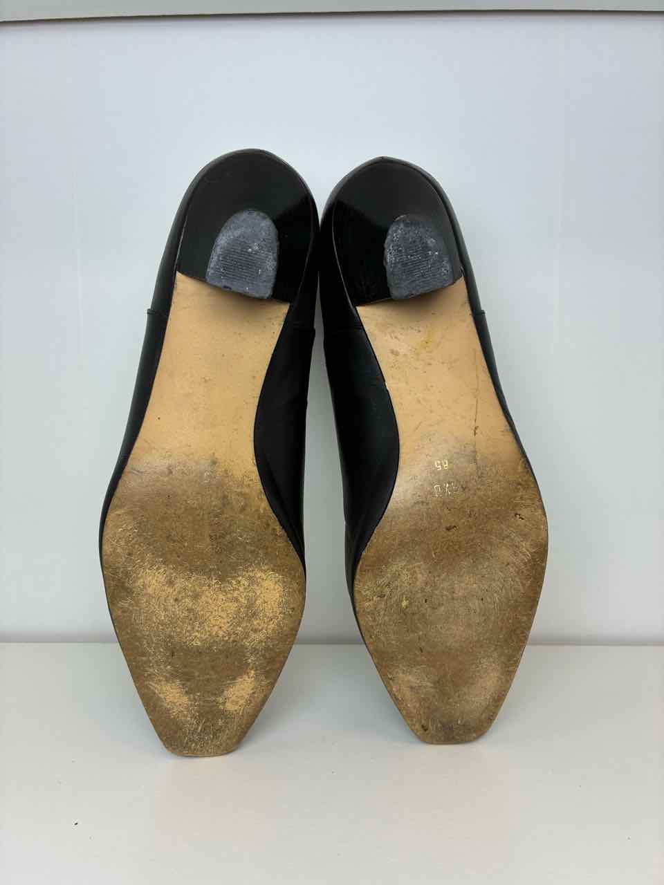 Studio Paolo Size 8.5 Black Leather Short Boot w/ Suede