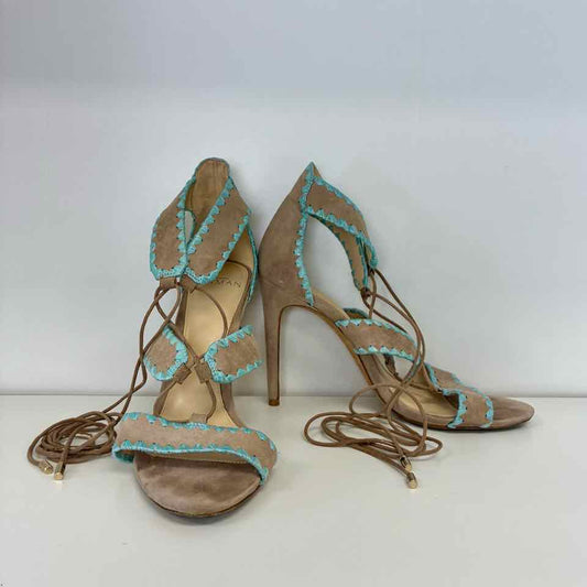 Alexandre Birman Beige Suede 36.5