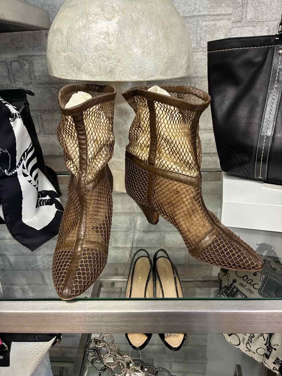 Nunn Bush Brown Mesh Shoe Size 8.5 Boots