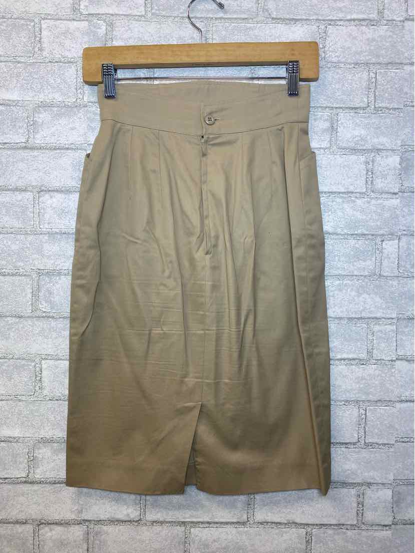 Kenzo Vintage Size 38 Beige 2pc Skirt and Jacket Set