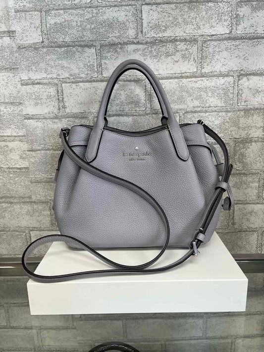 Kate Spade Gray Dumpling Mini Satchel