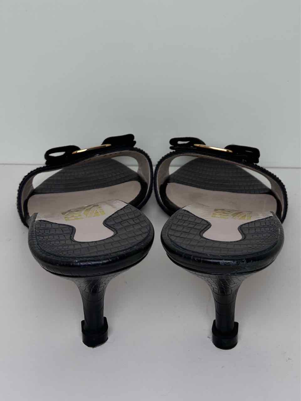 Ferragamo Black Shoe Size 11 Pumps