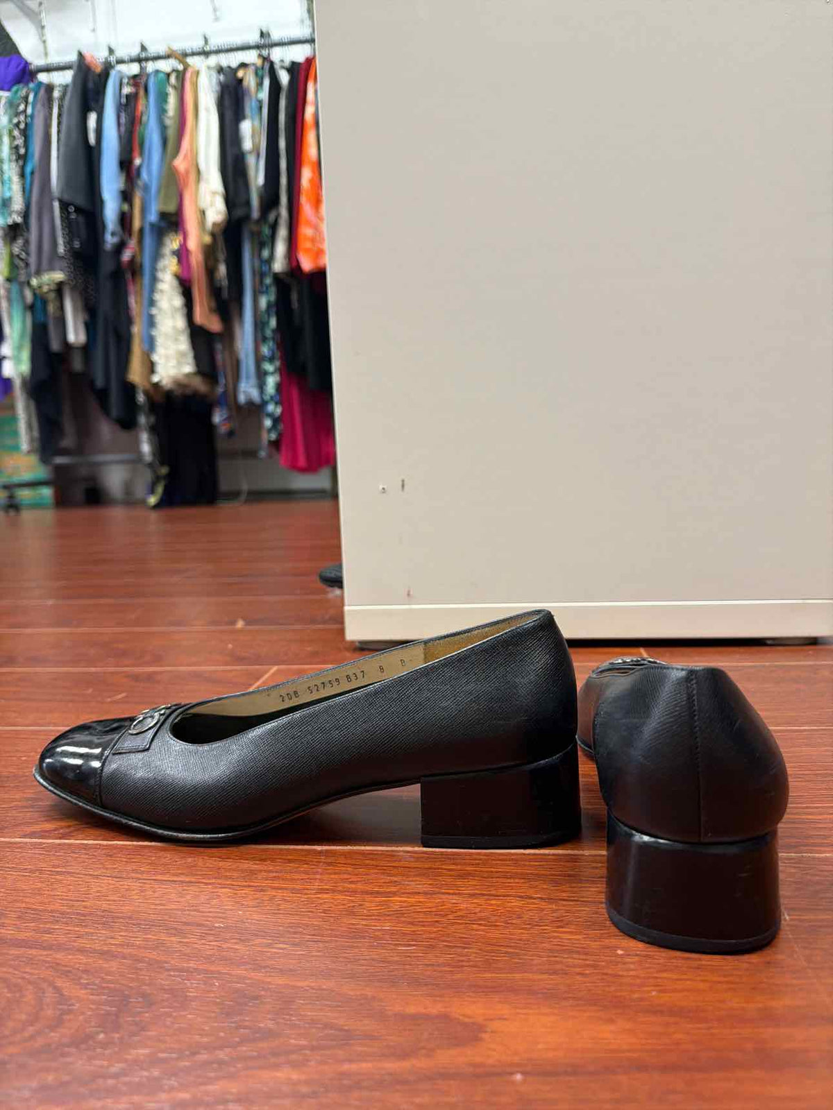 Ferragamo black loafers