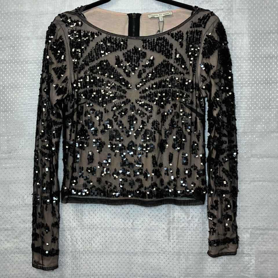 Search for Sanity Sequin Top Size Small