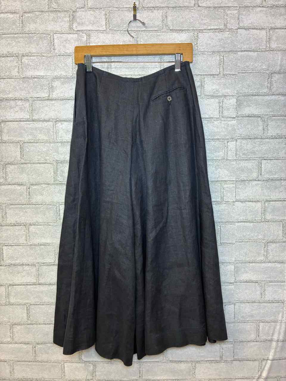 Ralph Lauren Size 8 Charcoal Set Linen Blazer and Pants