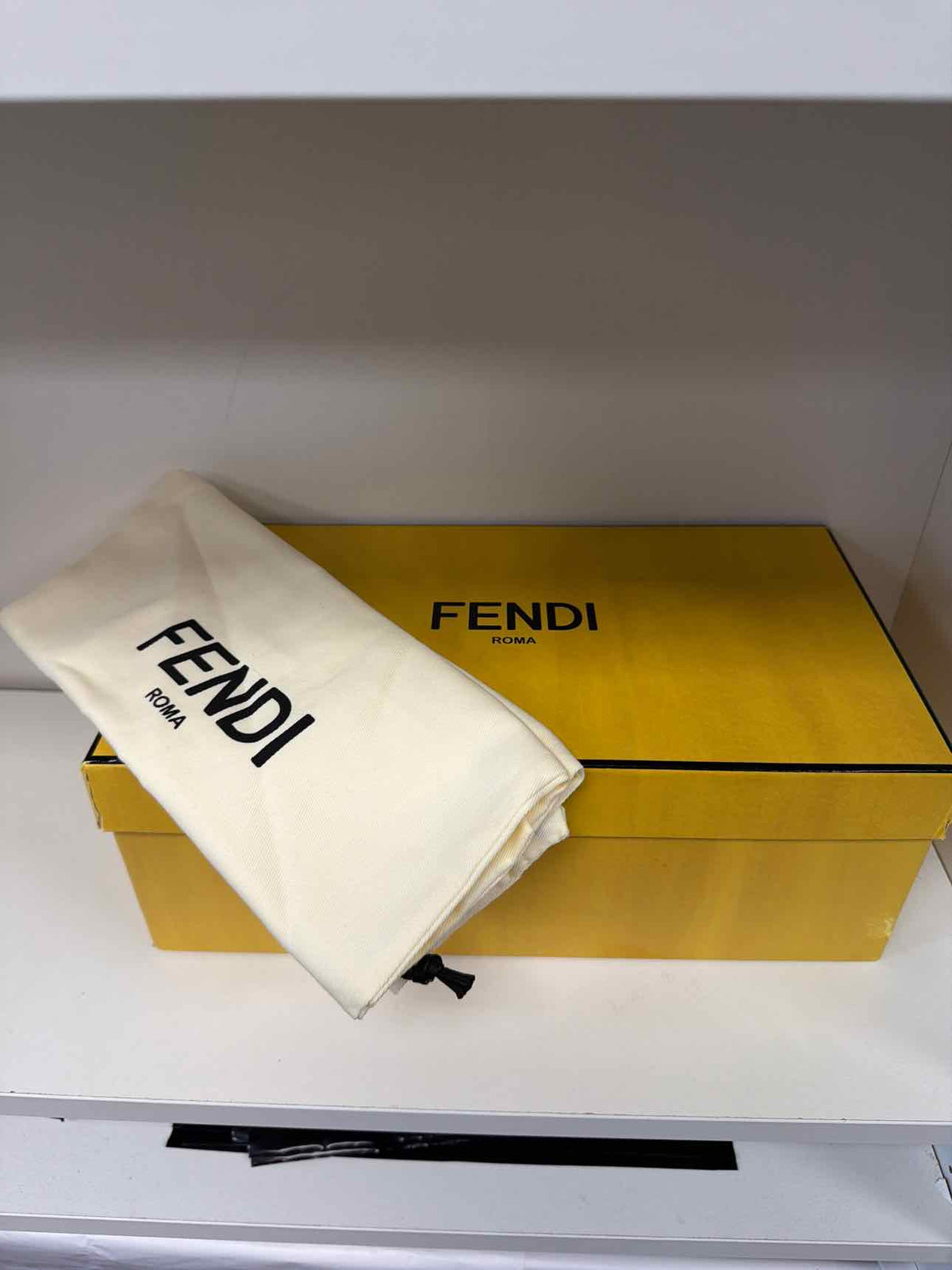 Fendi tan sandals