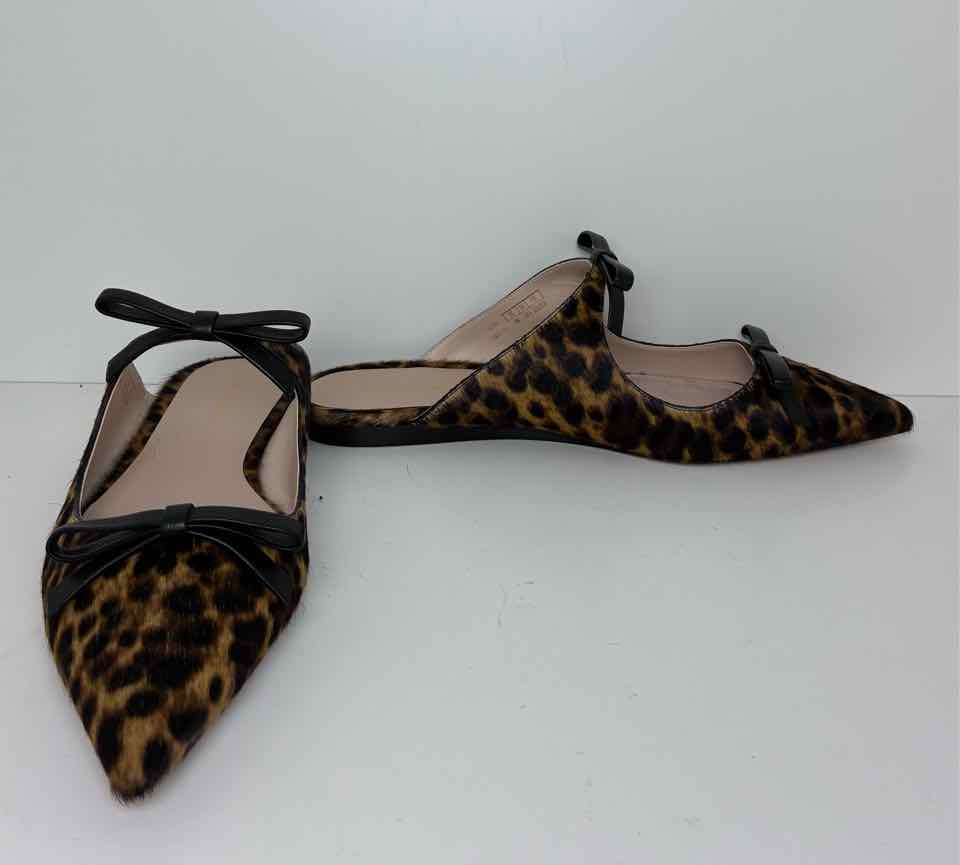 Stuart Weitzman Leopard Print Shoe Size 9 Mules