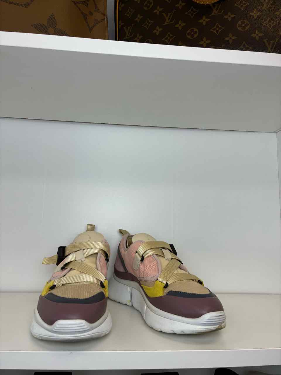 Cloe Low Top Canvas Colorblock Sneaker Size 39