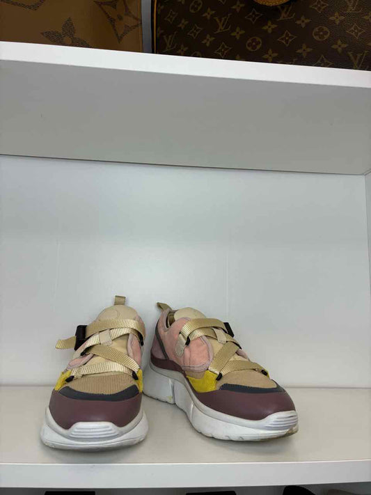 Cloe Low Top Canvas Colorblock Sneaker Size 39