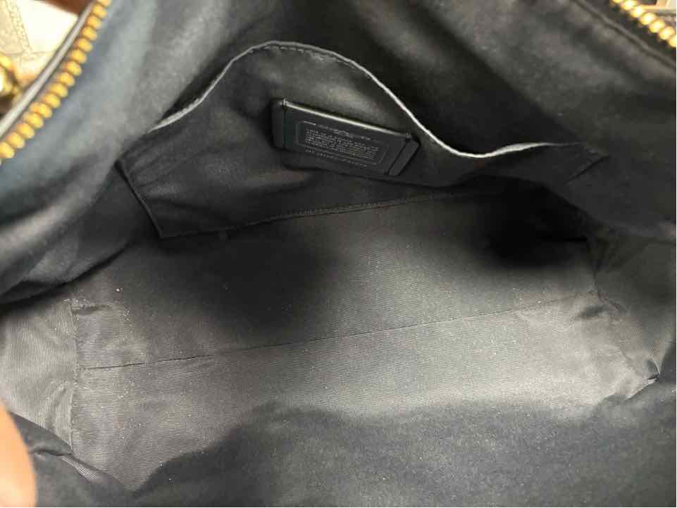 Coach Mia Shoulder Bag in refine Navy Blue