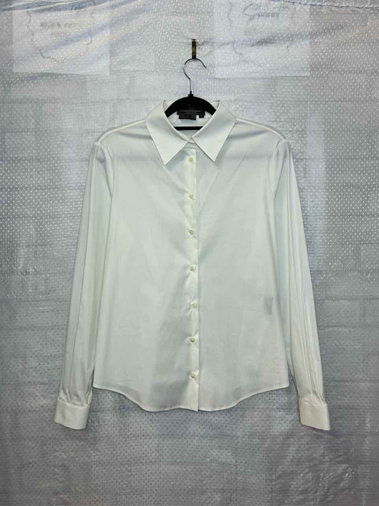 Ferragamo White Blouse size 44