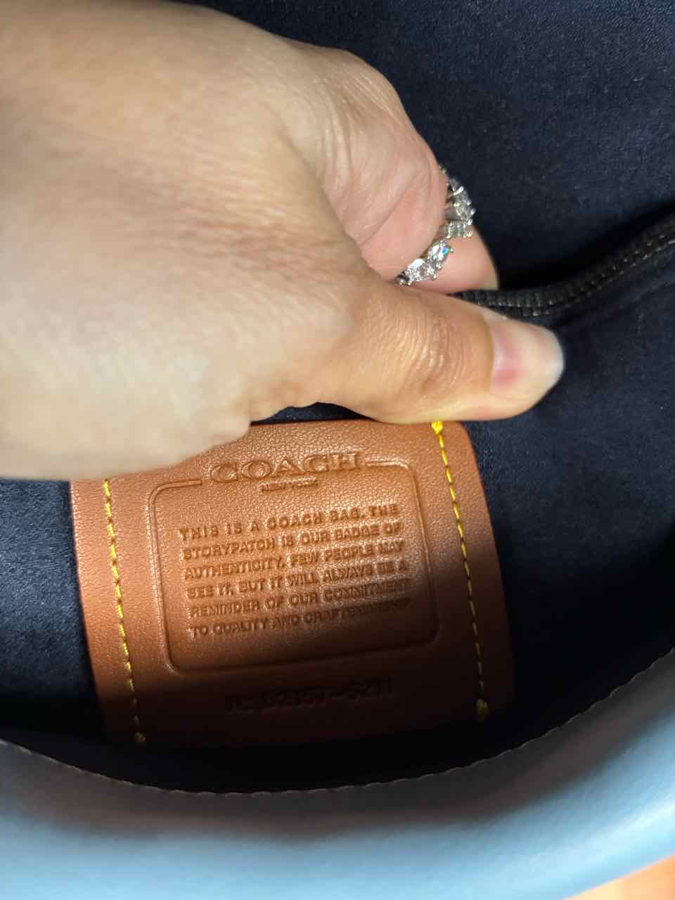 Coach Madison Smooth Calf Leather Shoulder Bag in Azure Blue