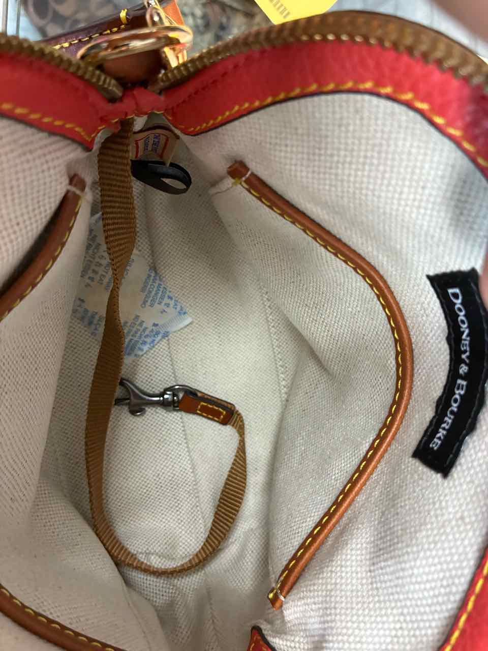 Dooney and Burke Female Red Purse