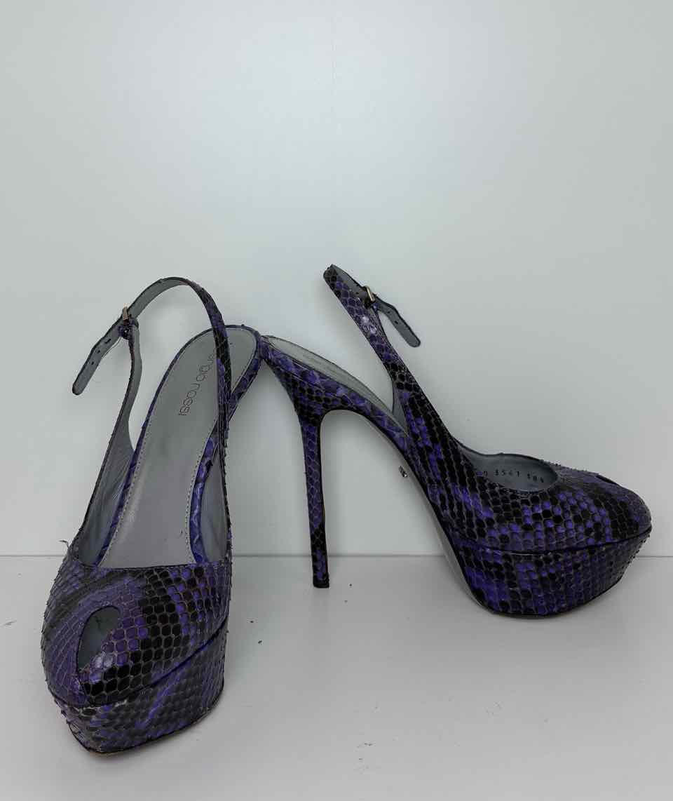 Sergio Rossi Purple Shoe Size 8 1/2 Pumps