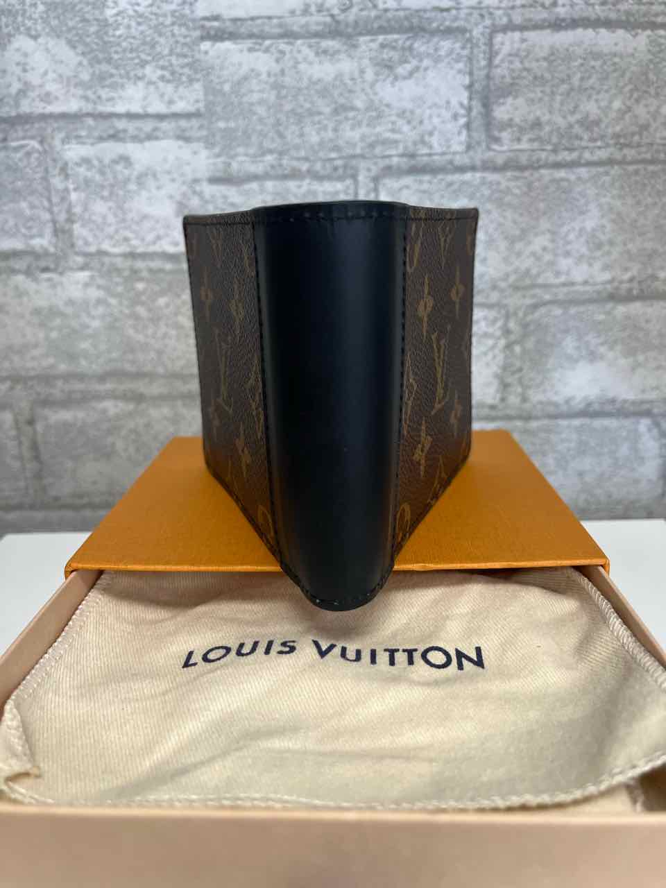Louis Vuitton Multiple Brown and Black Monogram Macassar Canvas Wallet