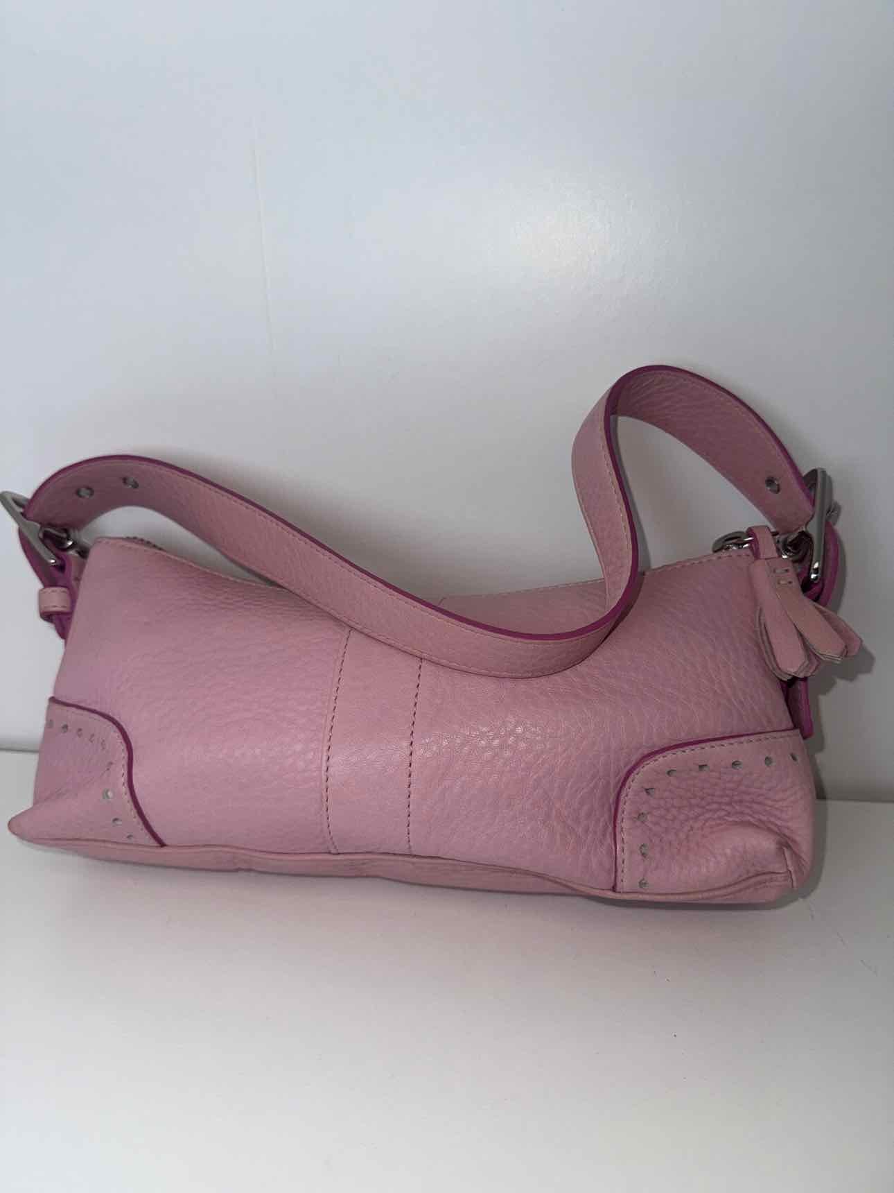 Coach Pink Vintage Leather Shoulder Bag