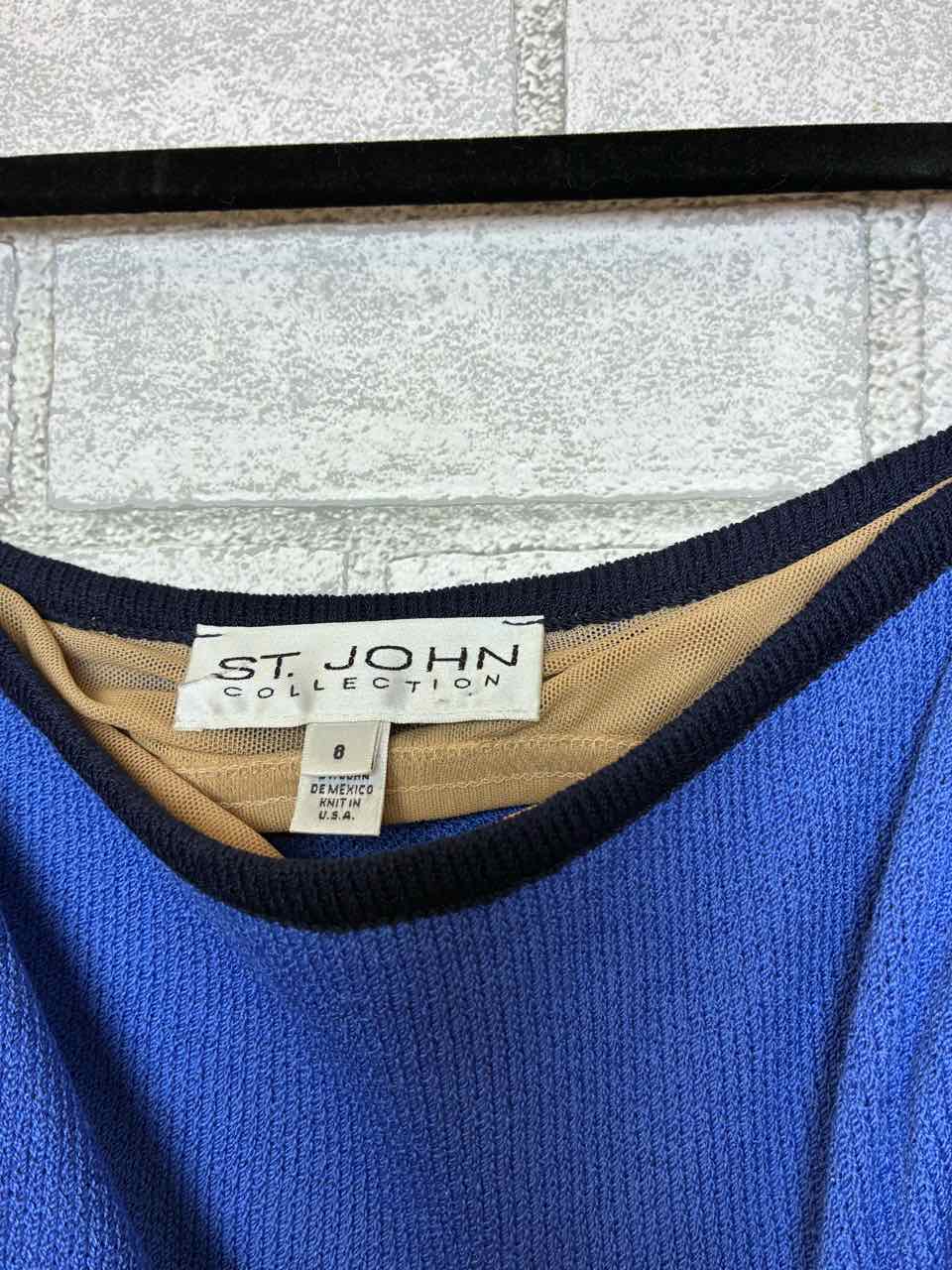 St John Blue Dress size 8