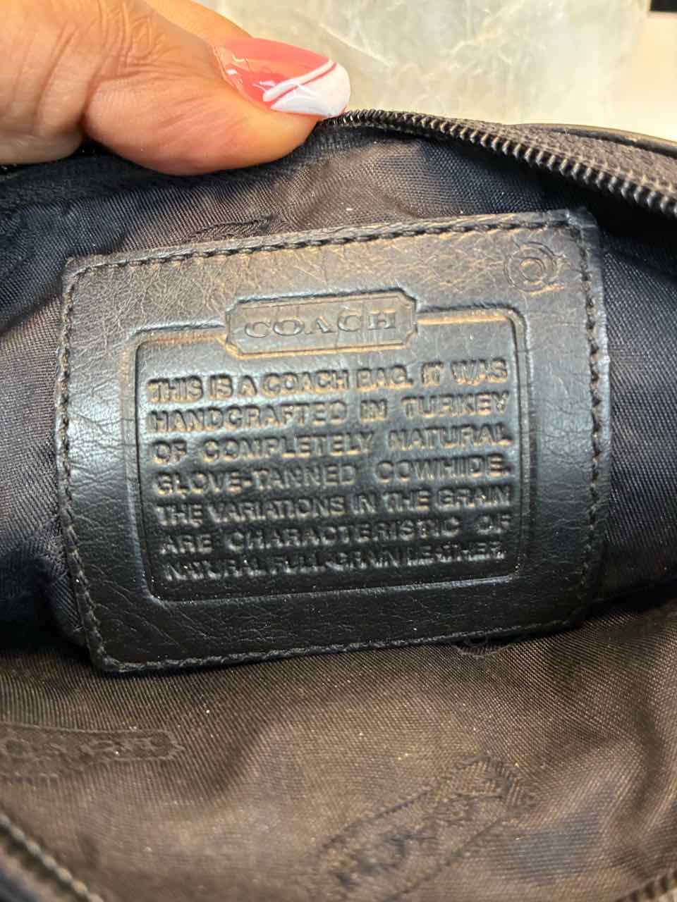 Coach Female Black Wallet