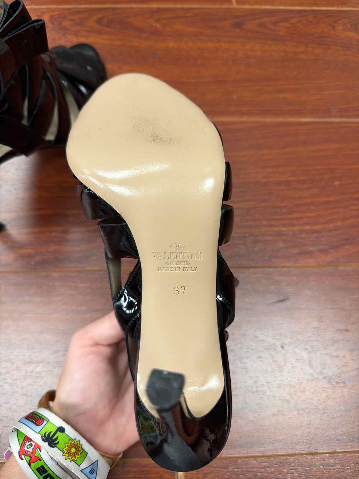 Valentino black heel