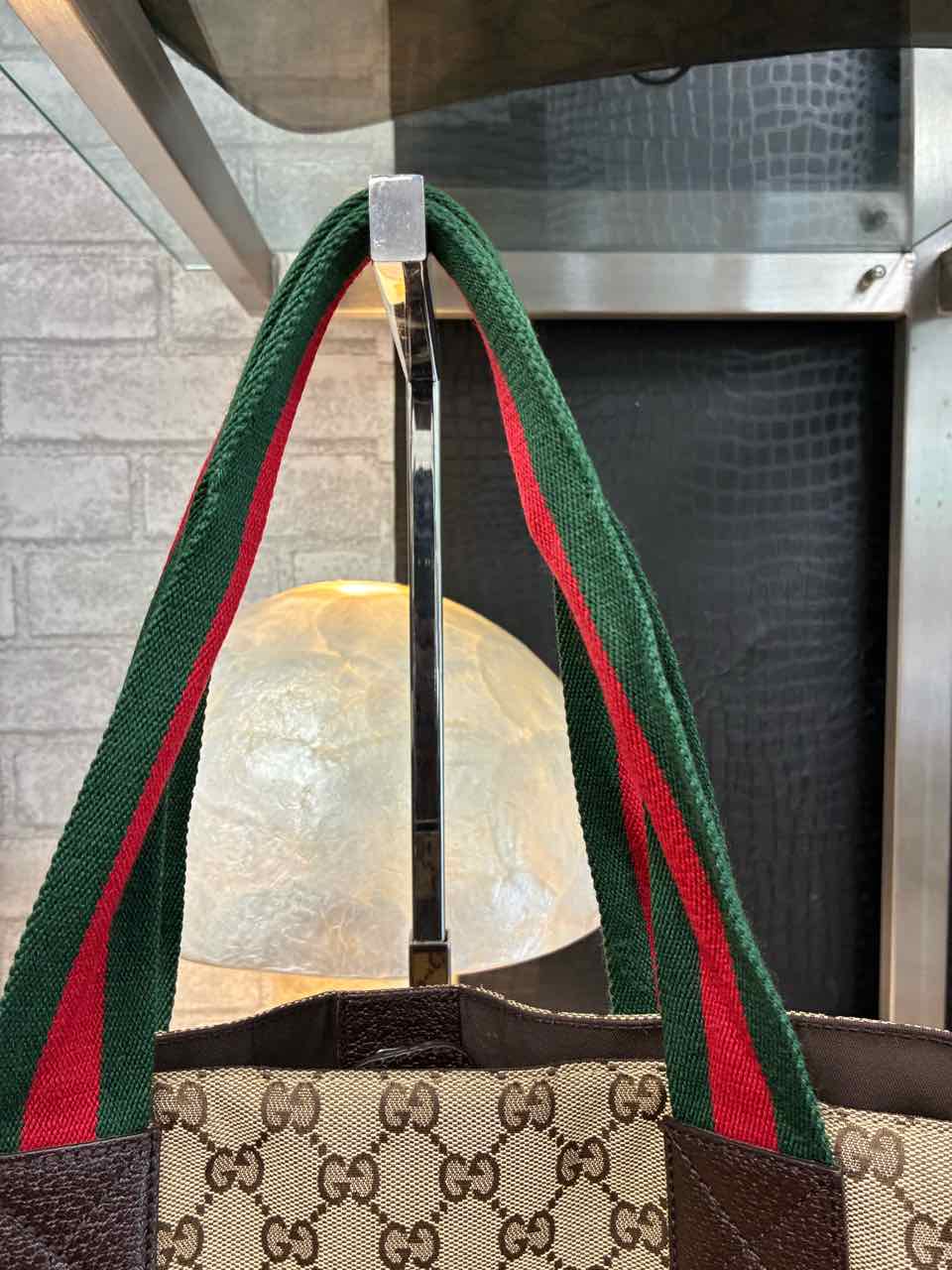 Gucci GG Canvas Supreme Pocket Tote