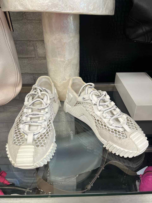 Dolce and Gabbana White Sneakers