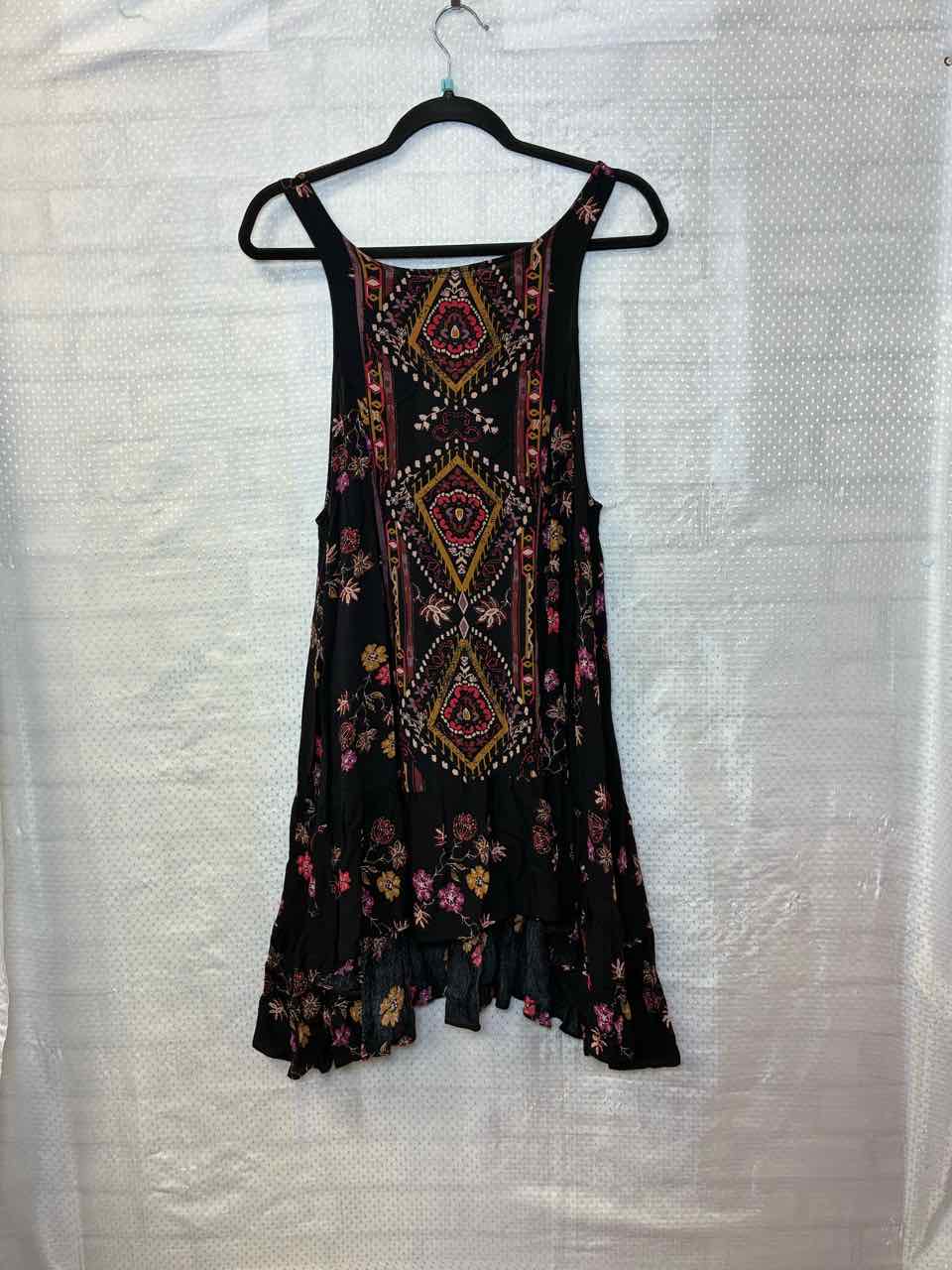 Size M Free people Black Print Dress