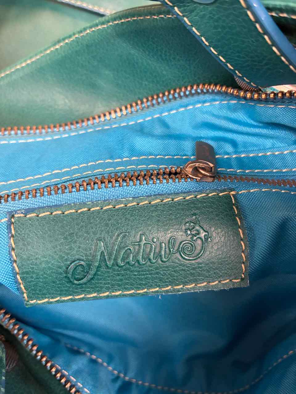 Mola Female Teal Purse