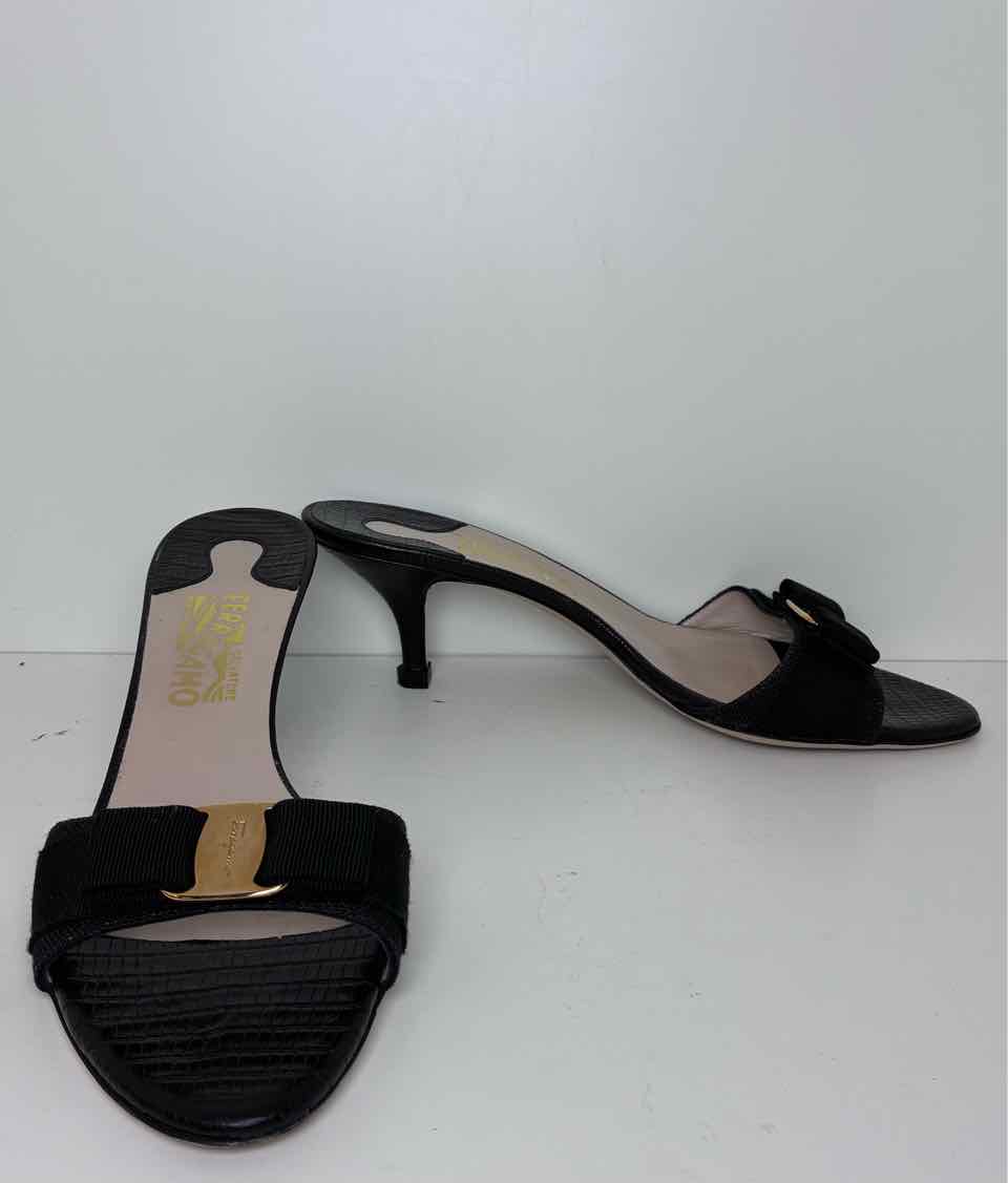 Ferragamo Black Shoe Size 11 Pumps