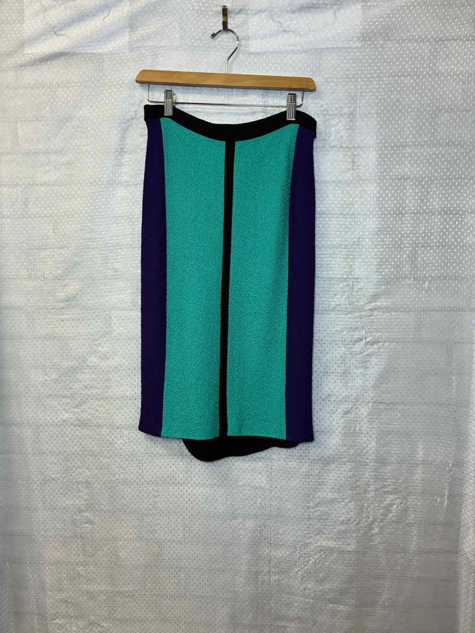 St John Color Block Skirt Size 4