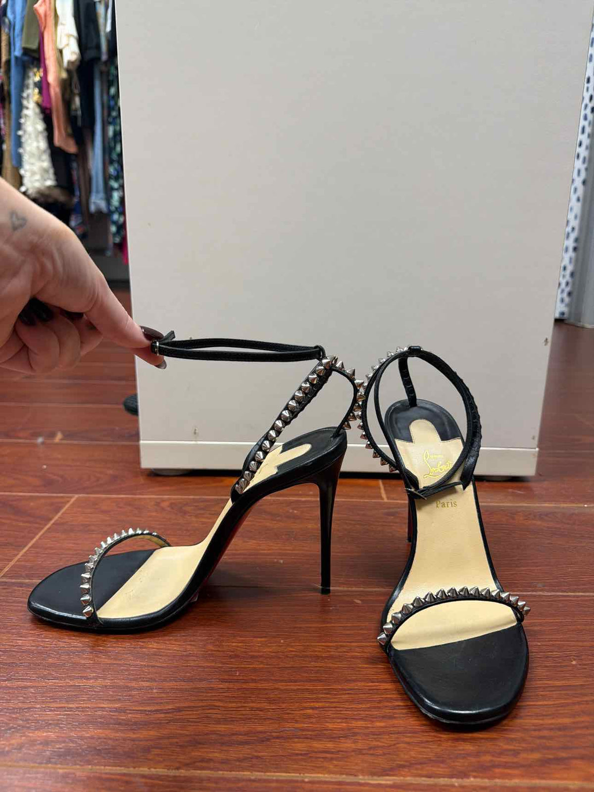 Christian Louboutin black heels