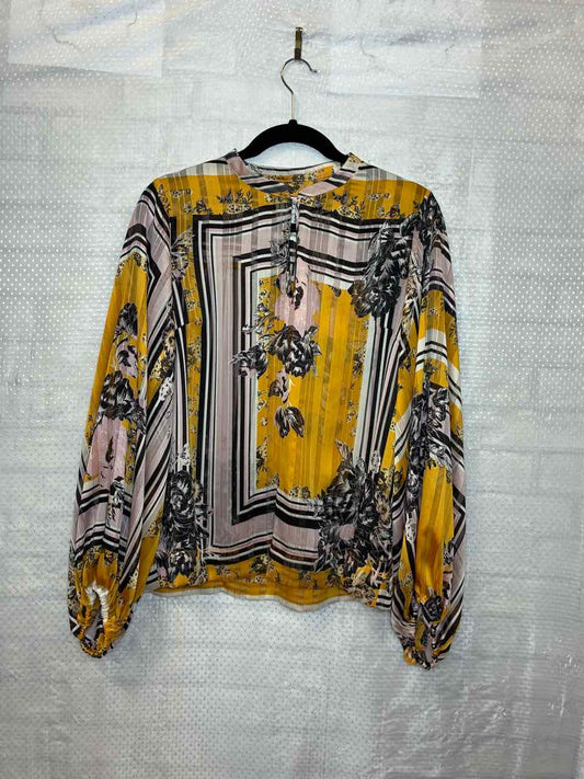 Second Female multi color Blouse Size Med