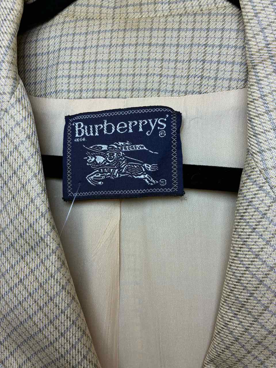 Size L Burberry Tan/Yellow  Blazer