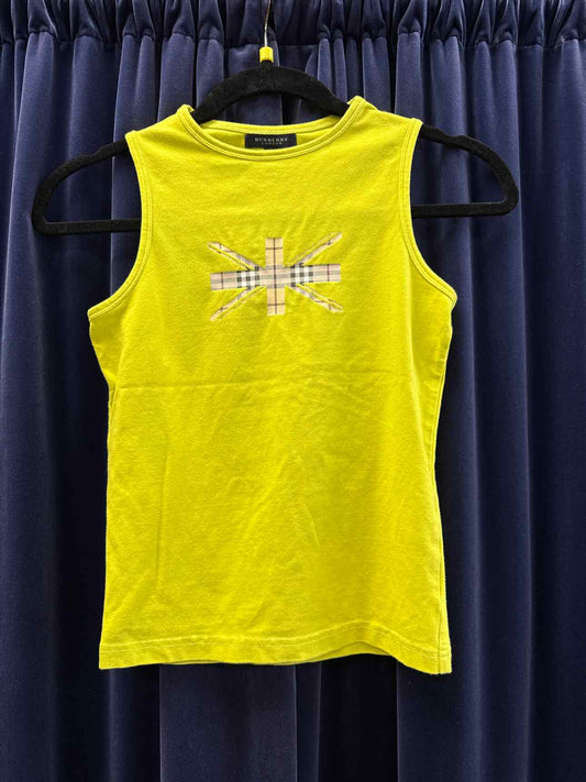 Burberry Tank Top XS Cotton Union Jack Nova