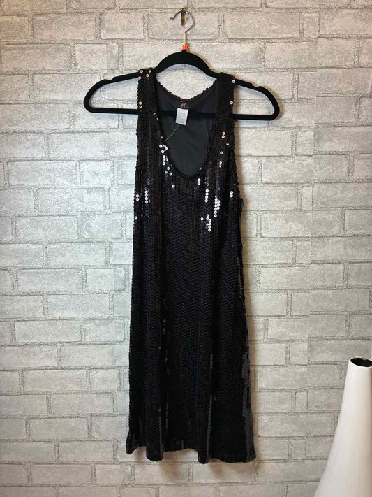 Size L Michel U.S.A Black Dress