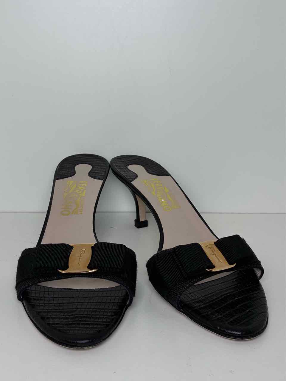 Ferragamo Black Shoe Size 11 Pumps