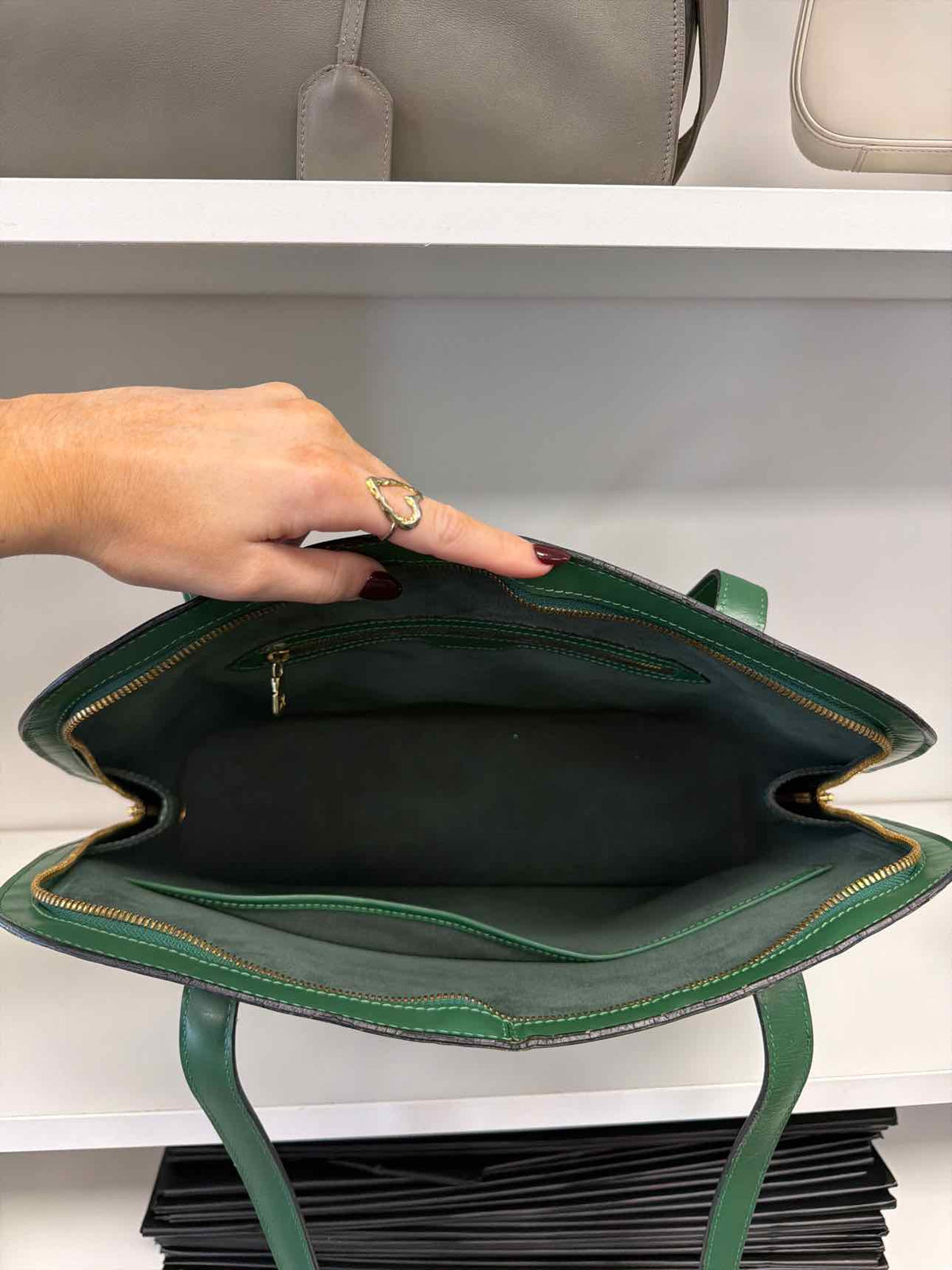 Louis Vuitton Green Purse