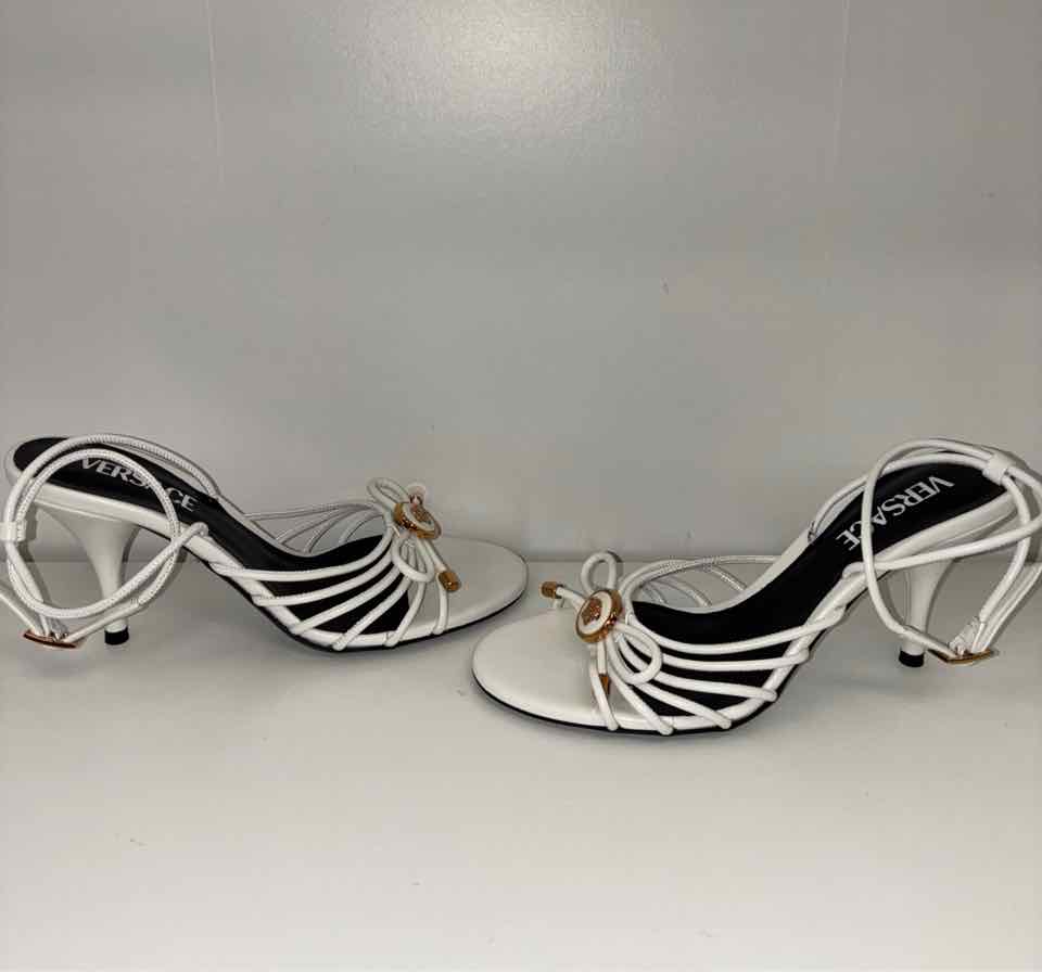 Versace Opera Bow Nappa Sandals 85mm Size 36