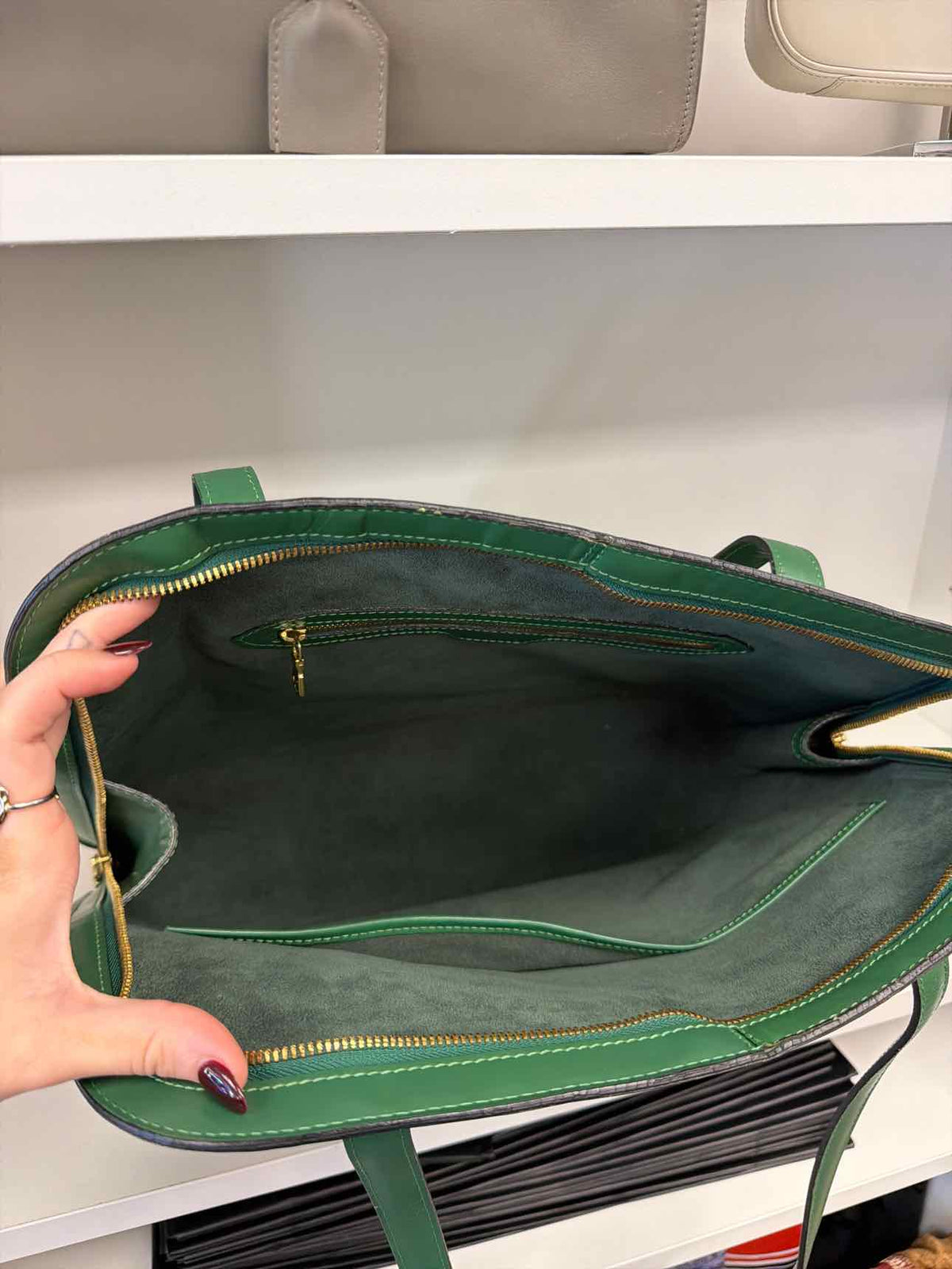 Louis Vuitton Green Purse