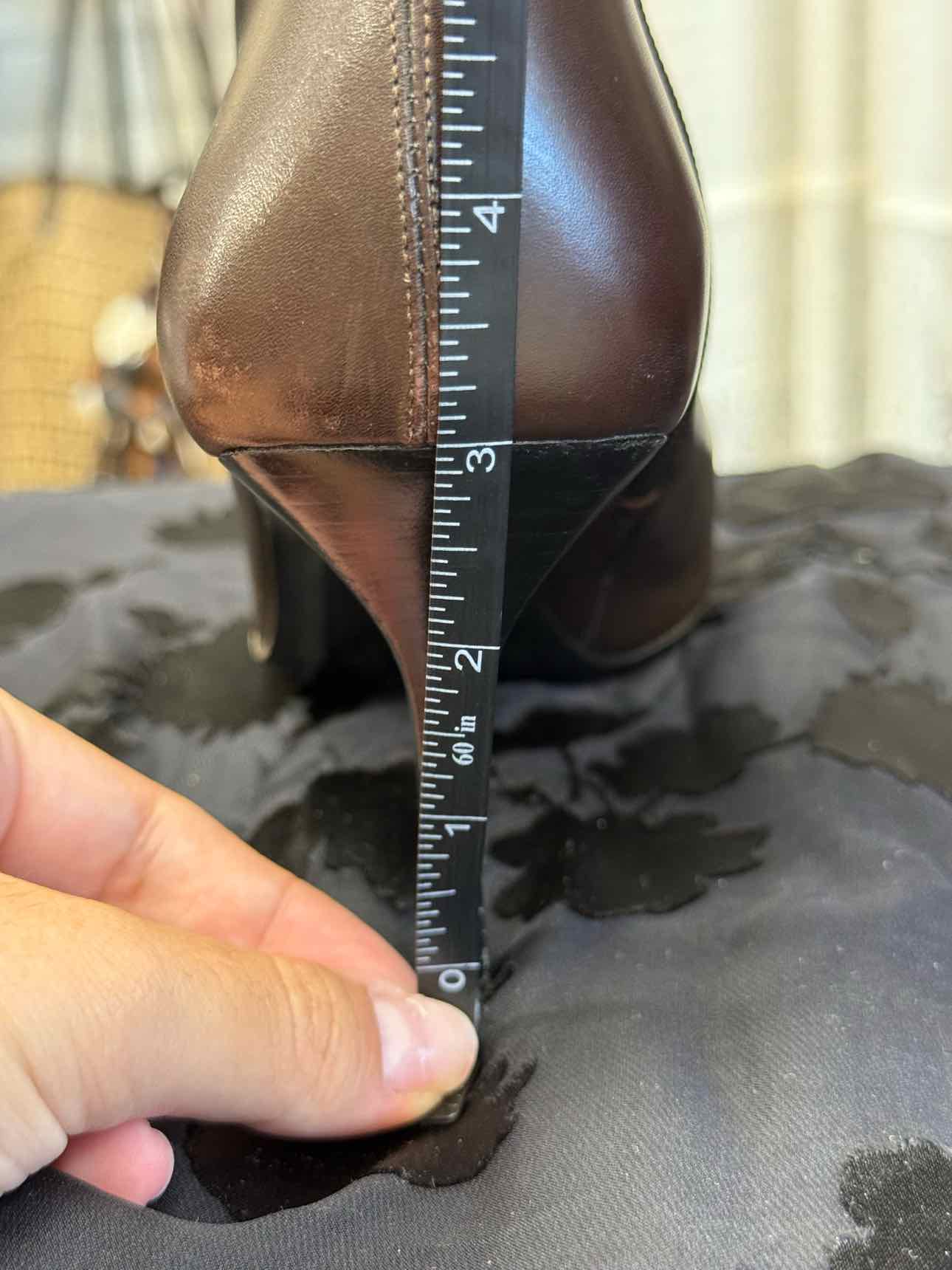 Gucci Leather Brown Boots Size 9